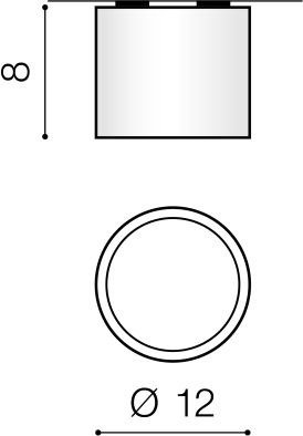 Azzardo Alix Reflektor sufitowy w kolorze czarnym AZ3540