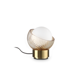 Lampa Stołowa Ideal Lux Bloom Tl1 Small Ottone 366500