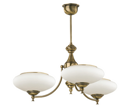 Lampa wisząca Kutek San Marino 3 SAN-ZW-3(P)CR