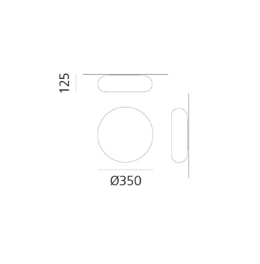 Plafon Artemide Itka DX0060I10