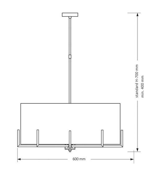 Kutek Mood Nemi NEM-ZWD-5(N) Lampa wisząca
