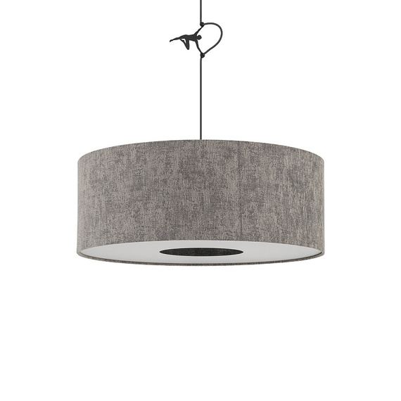 Lampa wisząca Nowodvorski Lago M 11674 szara