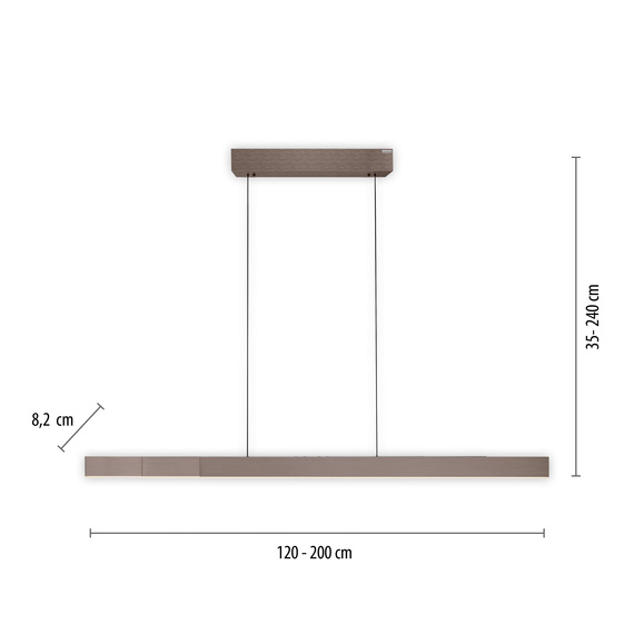 Lampa Wisząca Zuma Line Pure Moto-rise 003902-035222