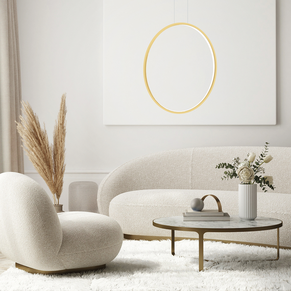 Lampa wisząca Milagro Saturno ML8857 gold