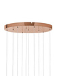 Lampa Wisząca Berella Light Luno 10 BL1508 Miedziana