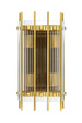 Kinkiet W stylu Nowojorskim Berella Light Seli Wall 4 Gold BL5361