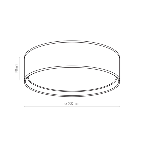 TK Lighting Bilbao 3433 Lampa sufitowa