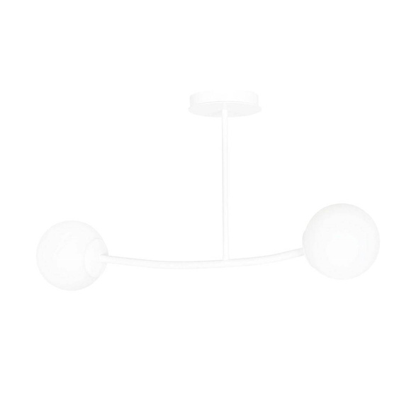 Sufitowy plafon HALLDOR 2 WHITE biały (1025/2) - Emibig