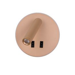 Italux Lampa ścienna Furla WL-53742-1-GD