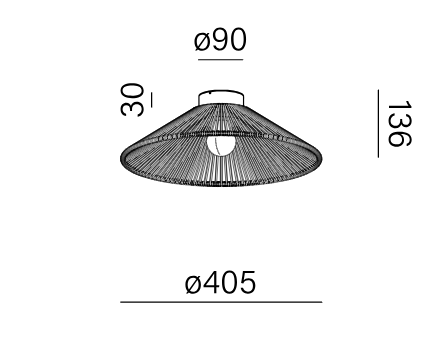AQform 47047-0000-U8-PH-B2 Lampa sufitowa Snop
