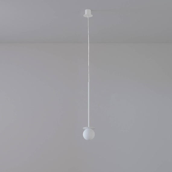 Lampa wisząca Cleoni Cotton 40 biała G9 DM101/P/ER/B/192 10cm