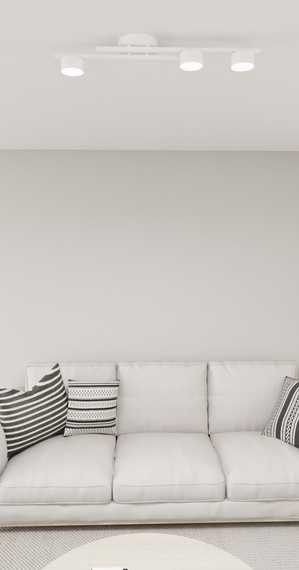 Lampa Sufitowa Emibig Fragment 3 Wh (1418/3)