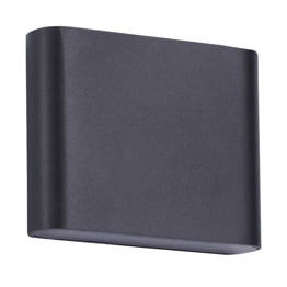 Light Prestige kinkiet zewnętrzny Sapri czarny IP54 LP-1556/1W BK