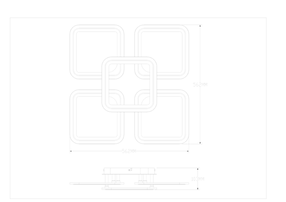 Plafon Zuma Line Stellar 003064-031234