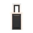 Eurofase Lampa ścienna QN-INIZIO-1W-BK Inizio
