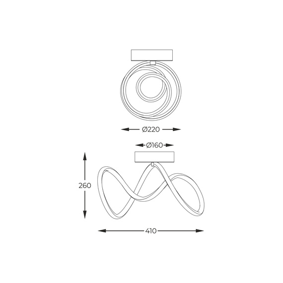 Lampa Sufitowa Zuma Line Clint 003064-026698