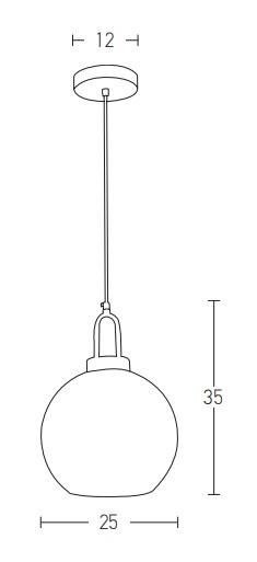 Żyrandol Zambelis 19177