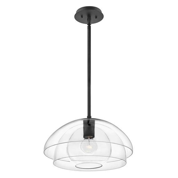 Elstead Lighting Lampa wisząca Lotus QN-LOTUS-P-BLK