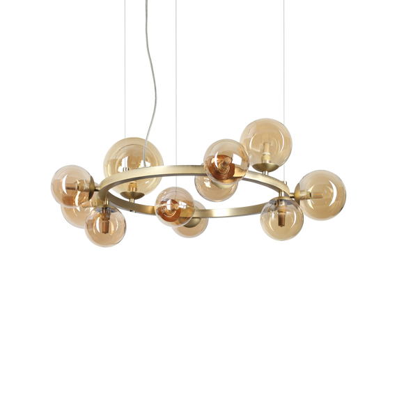 Lampa Wisząca Ideal Lux Perlage Sp11 Ambra 322773