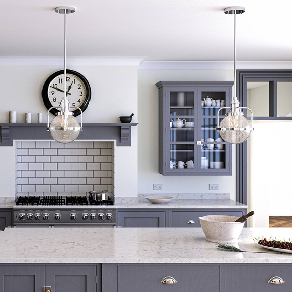 Elstead Lighting Lampa wisząca Triocent QN-TRIOCENT-P-PN