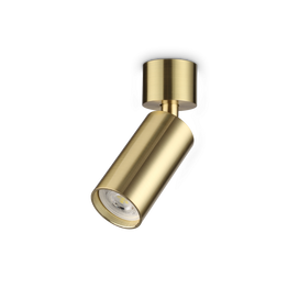 Plafon Ideal Lux Dynamite Ap1 Mini Round Ottone 347653