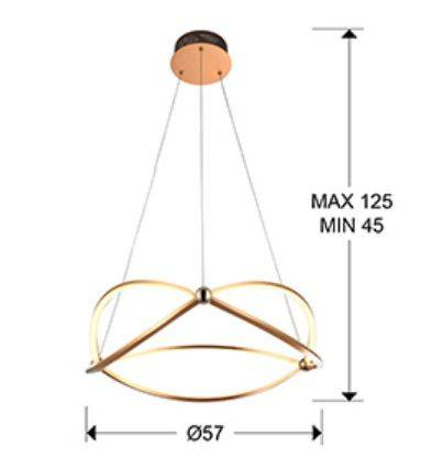 Lampa wisząca Schuller Ocellis 757232 