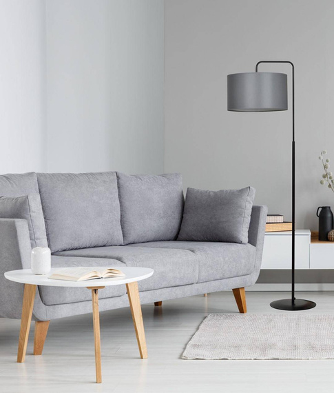 Podłodowa lampa TRAPO LP1 BL GRAY czarny (570/3) - Emibig