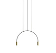 Lampa Wisząca Estiluz Volta T-3535 Czarno Złota