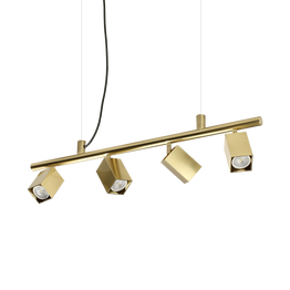 Zwis Ideal Lux Dynamite Sp4 Square Ottone 371399