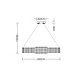 Lampa Wisząca Berella Light Fido 60 GD BL5619