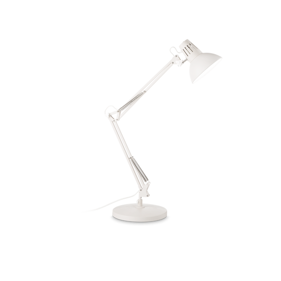 Ideal Lux Wally Tl1 Total White Lampa Stołowa 193991