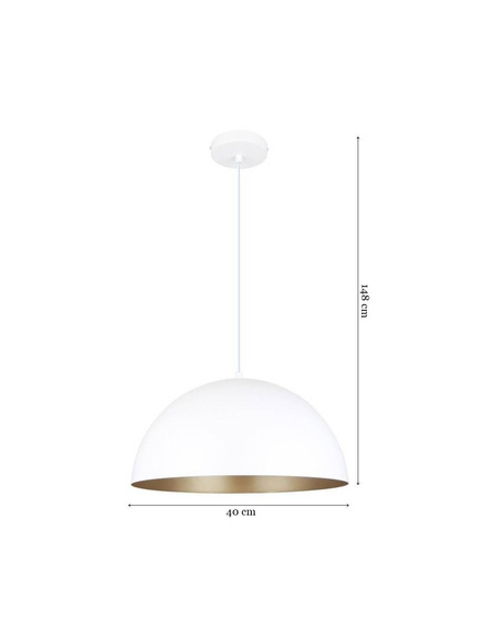 Lampa wisząca Zuma Line Vela A8001XL-WH