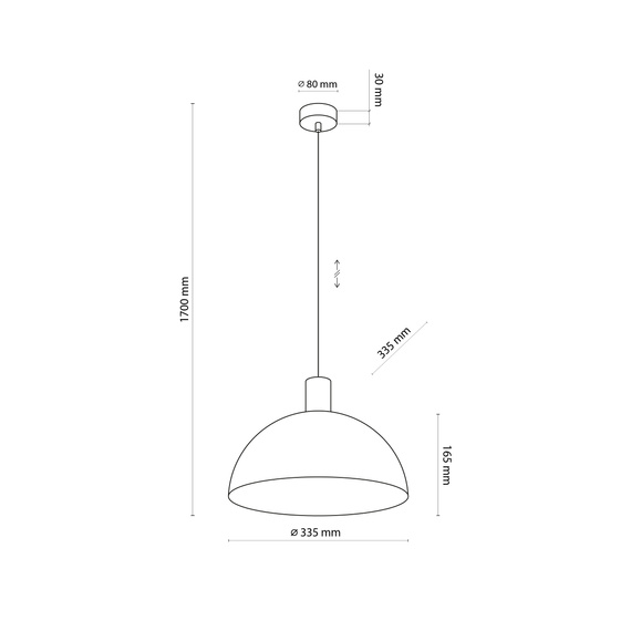 Lampa Wisząca TK Lighting Oslo 4851