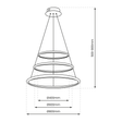 Lampa Wisząca Milagro Rotonda ML7946