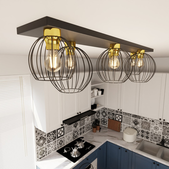 Emibig Nest 6 Bl Gold (1370/6) Plafon