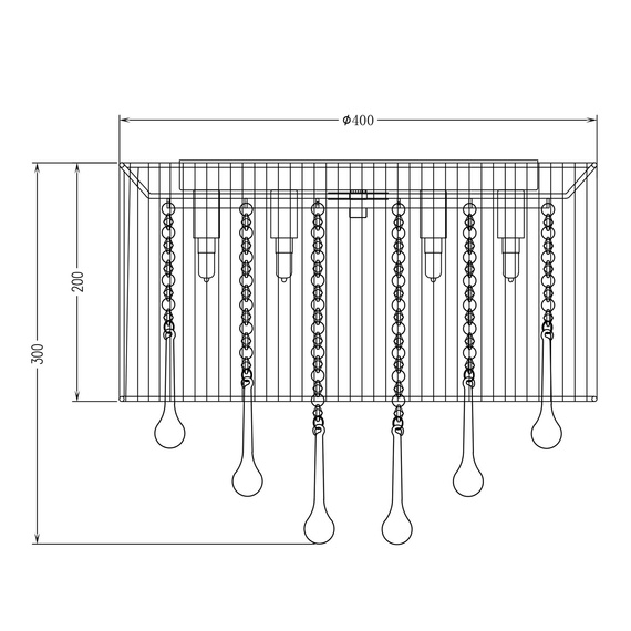 Zuma Line Verona 003064-009041 Plafon