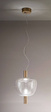Lampa wisząca Vistosi Riflesso SP3 Złota