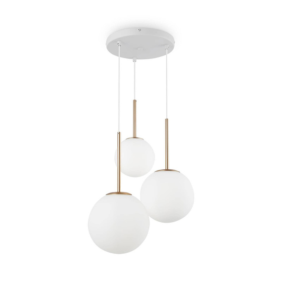 Wisząca lampa Basic form złoty (MOD321PL-03G) - Maytoni