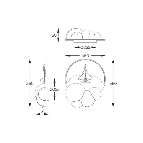 Zuma Line Focus 003064-028407 Plafon