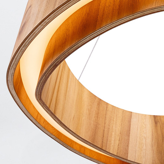 Zwis ring Accord Lighting Horizon QN-HORIZON-RING-LED-60-TEAK
