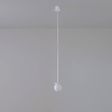 Lampa wisząca DM101/P/QW/B/192 Cleoni Cotton 30 biała G9 10cm