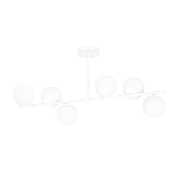 Sufitowy plafon BIOR 6 WHITE biały (1021/6) - Emibig