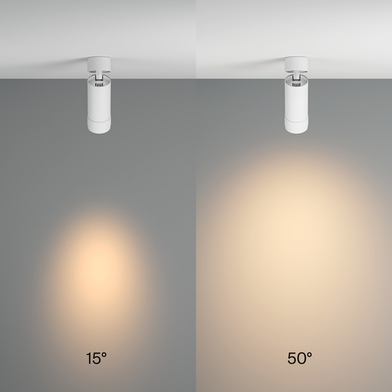 Maytoni Focus Zoom C055CL-L12W3K-Z-W Plafon