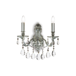 Lampa Ścienna Ideal Lux Gioconda Ap2 Argento 044910