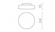 Plafon Redlux Zara R13686