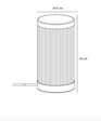 Lampa 2218075008 Zewnętrzna Stołowa Coupar Nordlux 