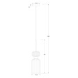 Lampa Wisząca Milagro Molly Green ML1824