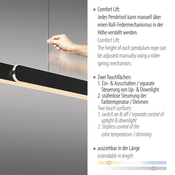 Lampa Wisząca Paul Neuhaus Adriana Round 003902-032158