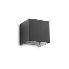 Lampa Ścienna Ideal Lux Atom Ap D10 Antracite 4000k 366791