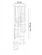 Lampa Wisząca Berella Light Vacon 6 BL0422